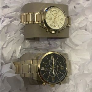 Fossil Gold watches